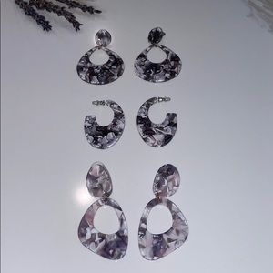 NEW Women’s Marble Multi-color Earrings